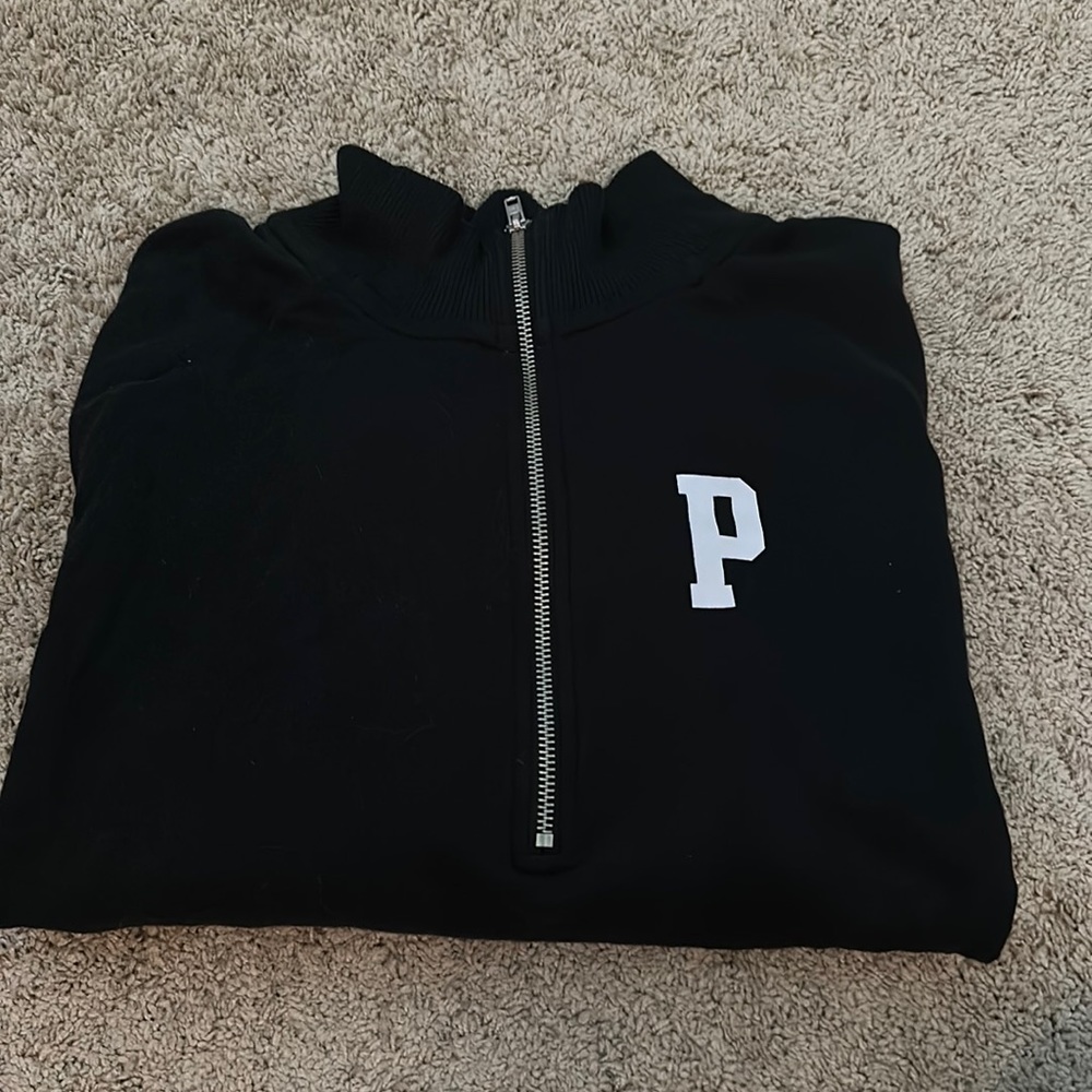PINK quarter zip sweatshirt